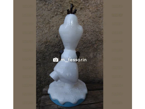 Olaf Frozen Joystick 3D Print Model