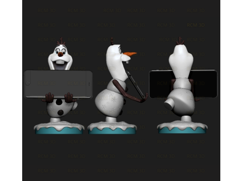 Olaf Frozen Joystick 3D 打印模型
