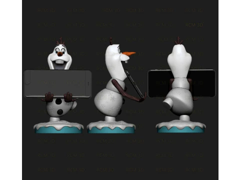 Olaf Frozen Joystick 3D Print Model
