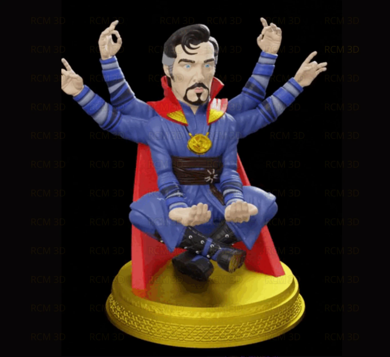 Dr Strange Joystick holder 3D Print Model .c4d .max .obj .3ds .fbx .stl .blend