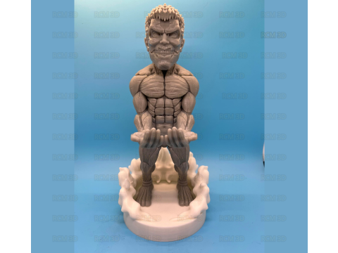 Armored Titan Attack on Titan Joystick holder Model Cetak 3D