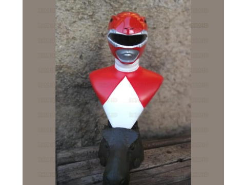 Power ranger Red Ranger Modelo de impresión 3D