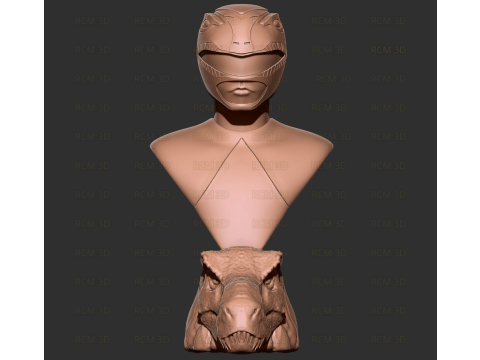 Power ranger Red Ranger 3D Print Model