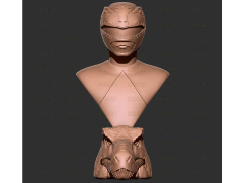 Power ranger Red Ranger 3D Print Model