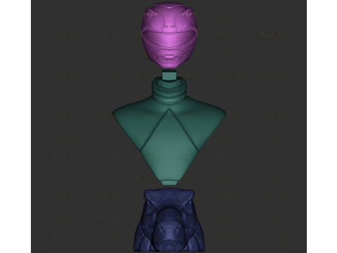 Power ranger Red Ranger 3D Print Model