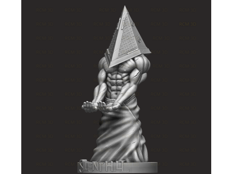 Pyramid head Silent Hill joystick holder 3D Print Model