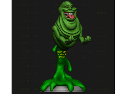 Smiler ghost busters cellphone and joystick holder Modelo de impresión 3D