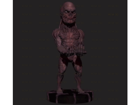Vecna Stranger Things joystick Holder 3D 프린트 모델
