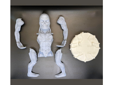 Vecna Stranger Things joystick Holder Model Cetak 3D