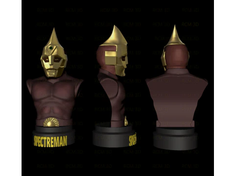 Spectreman 3D Print Model