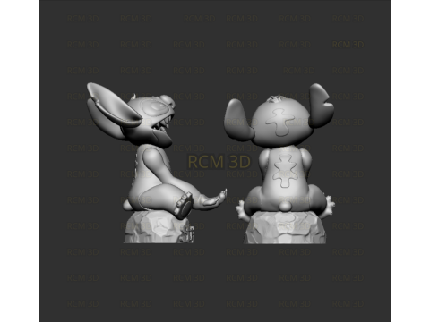 Stitch Lilo Stitch joystick holder 3D Принт Модель
