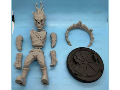 Ghost Rider joystick holder 3D Print Model