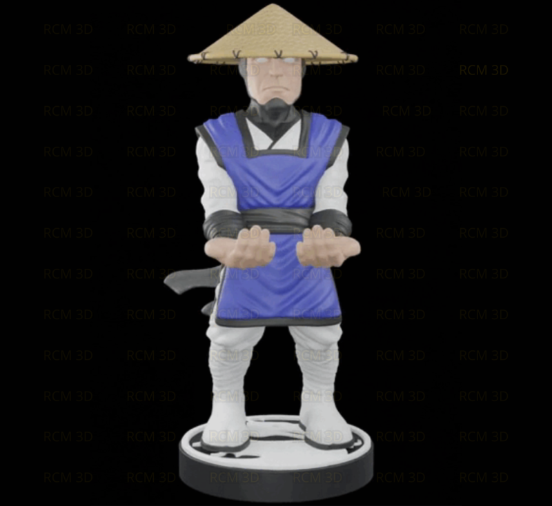 Raiden Mortal Kombat joystick holder 3D Baskı Modeli .c4d .max .obj .3ds .fbx .stl .blend 