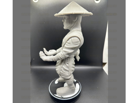 Raiden Mortal Kombat joystick holder 3D Baskı Modeli