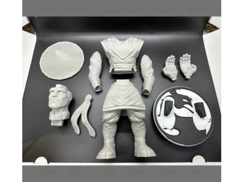 Raiden Mortal Kombat joystick holder 3D Baskı Modeli