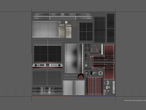 3D Coffee Equipment Anime Style Collection Low-poly 3Dモデル