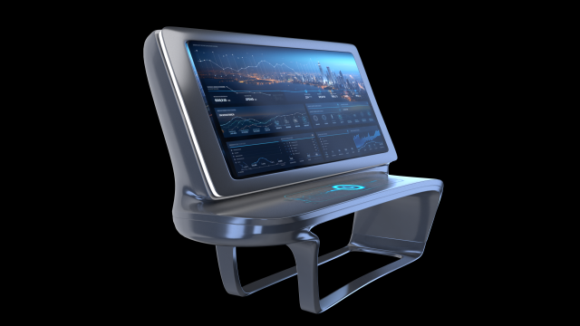 Multifunction display 3D Model .c4d .max .obj .3ds .fbx .stl .blend 