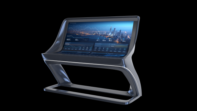 3D Multifunctional display model 3D 模型 .c4d .max .obj .3ds .fbx .stl .blend 