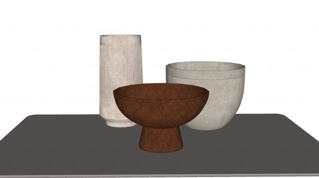 Art pottery Modèle 3D .c4d .max .obj .3ds .fbx .stl .blend 