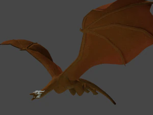 Realistic Dragon Model 3D Model