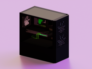 Modern computer 3D Model