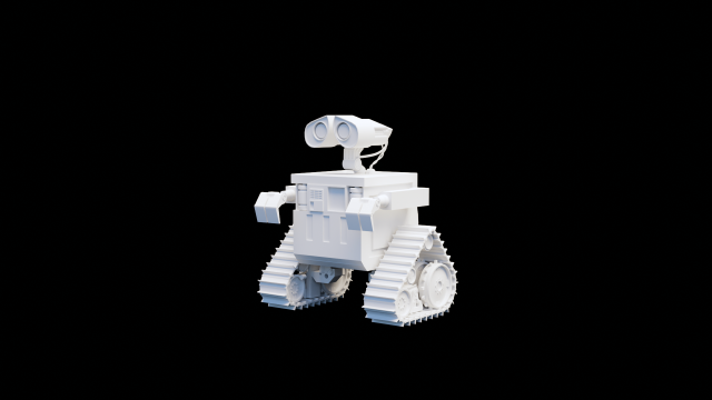 Wall-e Modello 3D .c4d .max .obj .3ds .fbx .stl .blend 