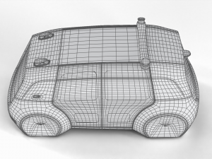 Volkswagen Sedric 3D Model