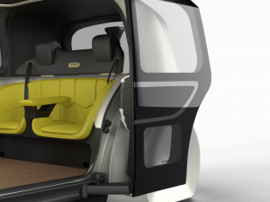 Volkswagen Sedric HQ interior 3D Model