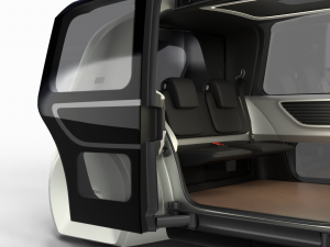Volkswagen Sedric HQ interior 3D Model