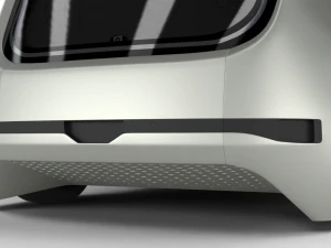 Volkswagen Sedric HQ interior 3D Model