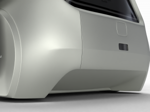 Volkswagen Sedric HQ interior 3D Model