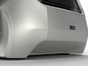 Volkswagen Sedric HQ interior 3D Model