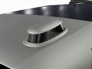Volkswagen Sedric HQ interior 3D Model