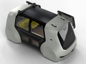 Volkswagen Sedric HQ interior 3D Model
