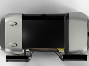 Volkswagen Sedric HQ interior 3D Model