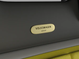 Volkswagen Sedric HQ interior 3D Model