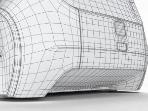 Volkswagen Sedric HQ interior 3D Model