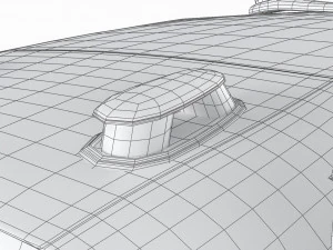 Volkswagen Sedric HQ interior 3D Model