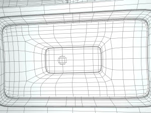 Volkswagen Sedric HQ interior 3D Model