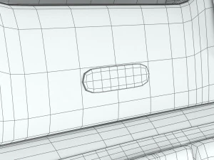 Volkswagen Sedric HQ interior 3D Model