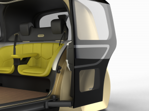 Volkswagen Sedric HQ interior 3D Модель