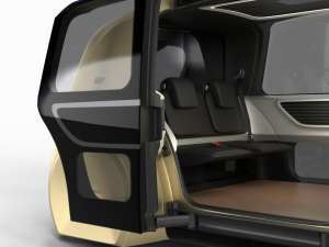 Volkswagen Sedric HQ interior 3D Модель