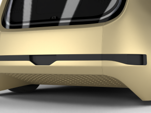 Volkswagen Sedric HQ interior 3D Модель