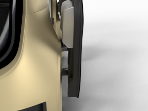 Volkswagen Sedric HQ interior 3D Модель