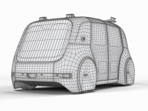 Volkswagen Sedric HQ interior 3D Модель