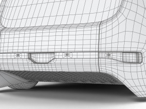 Volkswagen Sedric HQ interior 3D Модель