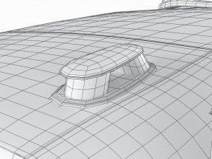 Volkswagen Sedric HQ interior 3D Модель
