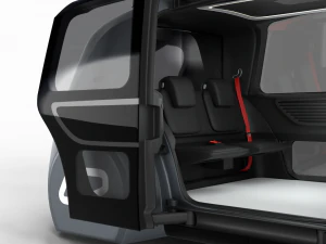 Volkswagen Sedric HQ interior 3D Model
