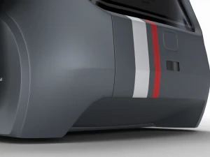 Volkswagen Sedric HQ interior 3D Model