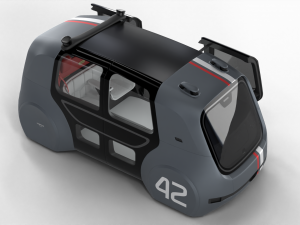 Volkswagen Sedric HQ interior 3D 모델